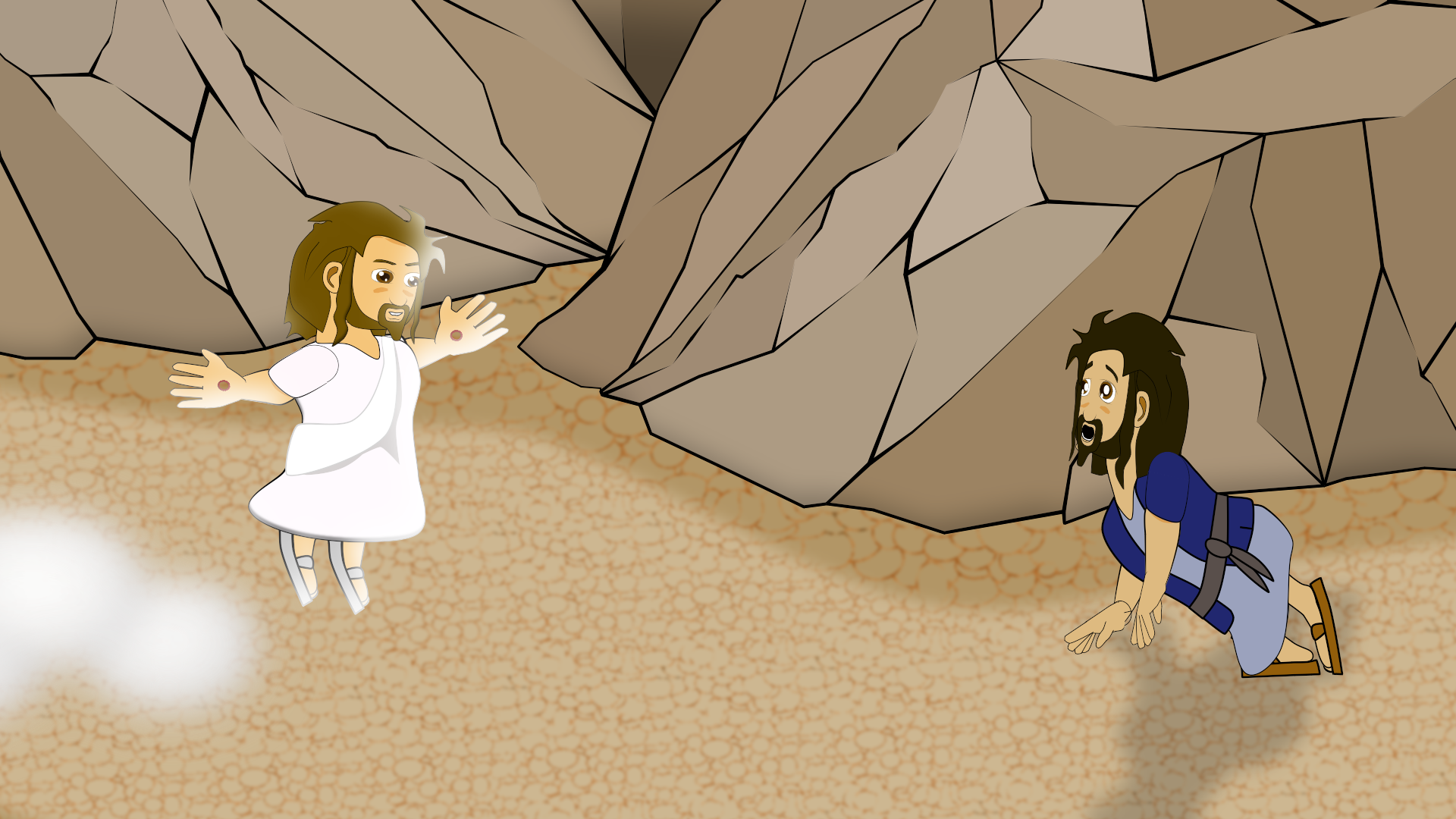 Bible Kids DVD Series Episode 1 The Resurrected Jesus Appears to Saul of Tarsus on the road to Damascus